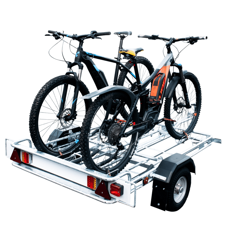 Load image into Gallery viewer, bicycle carriage for car - trailer to carry bikes
